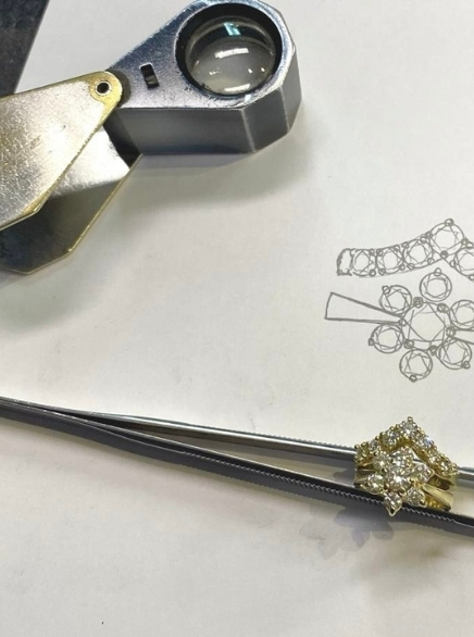 Design your dream piece in collaboration with our experienced team.
